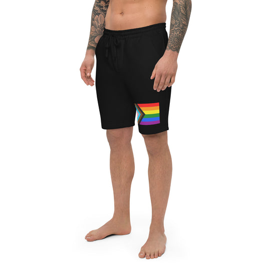 Progress Pride Flag Fleece Shorts