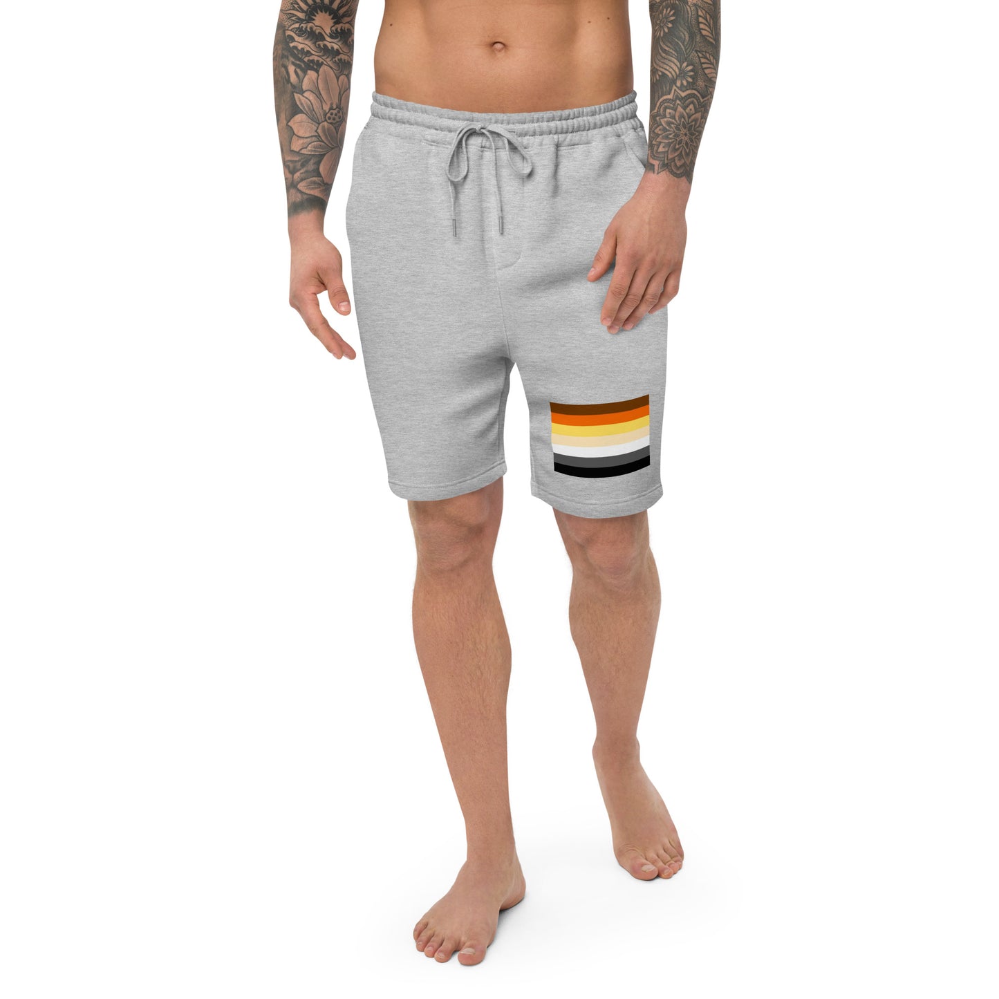 Bear Brotherhood Pride Flag Fleece Shorts