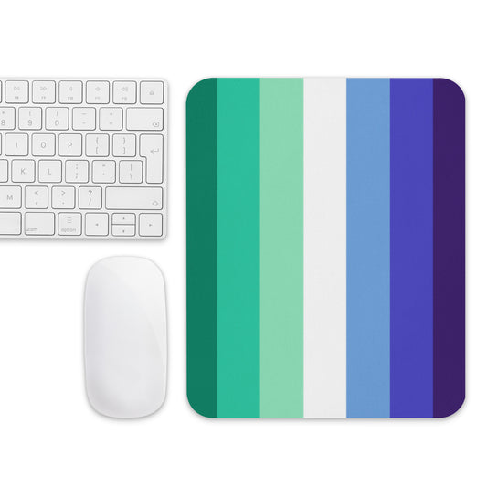 Gay Men's Pride Flag Mouse pad