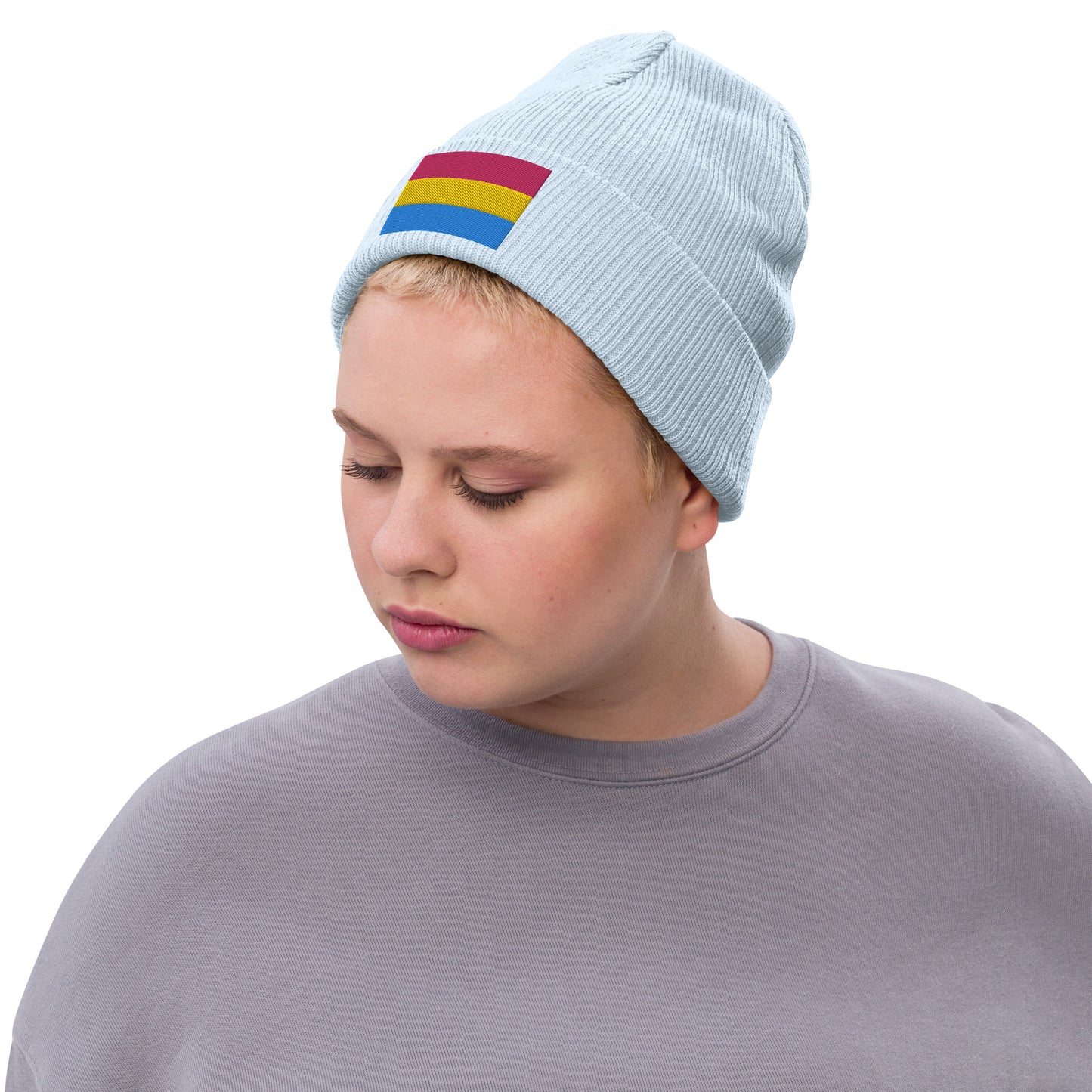 Pansexual Pride Flag Knit Beanie