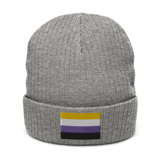 Non-Binary Pride Flag Beanie