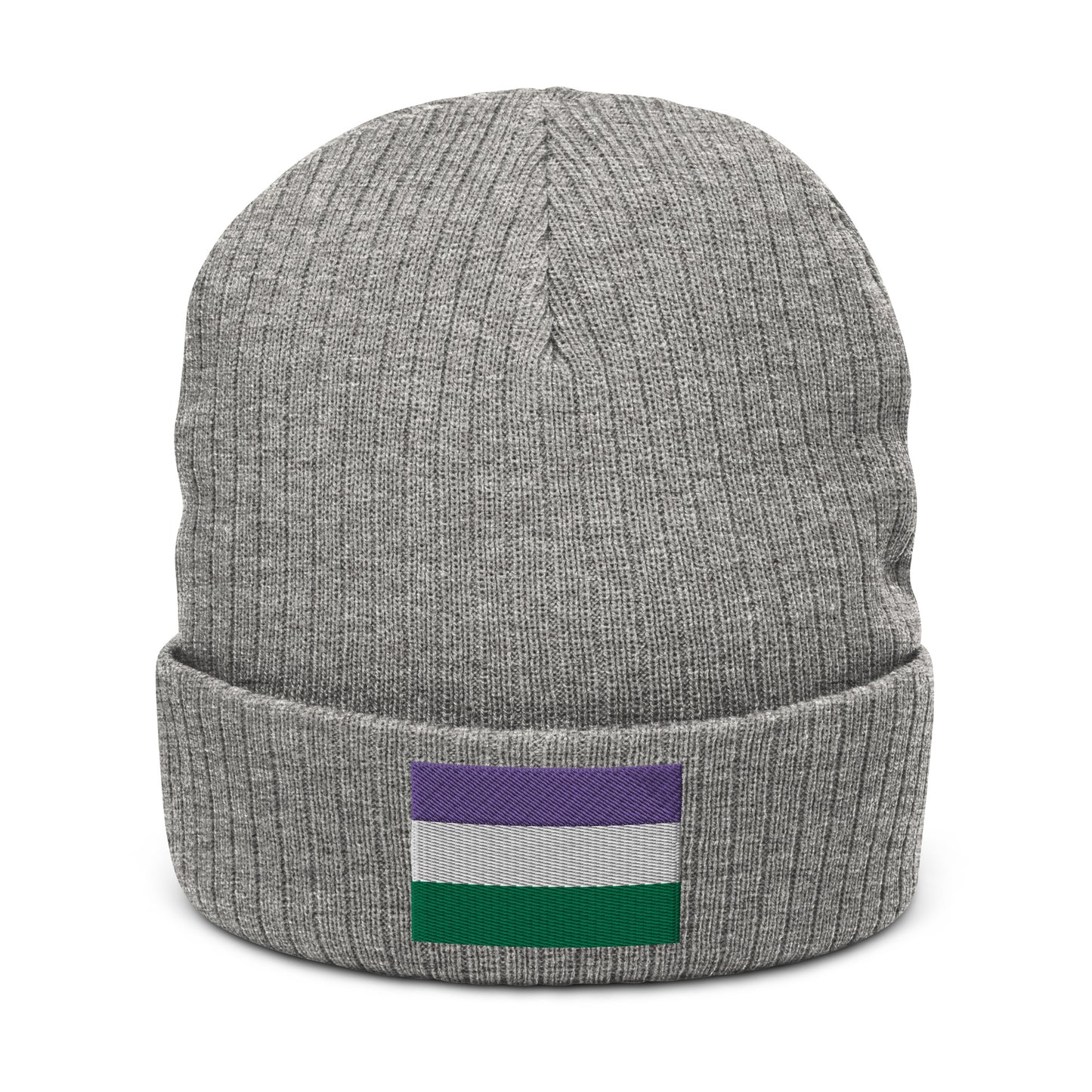 Genderqueer Pride Flag Knit Beanie