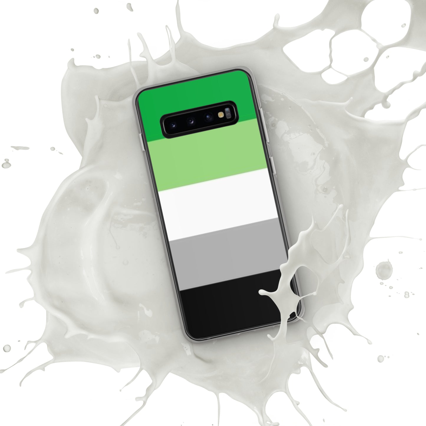 Aromantic Pride Flag Samsung Case