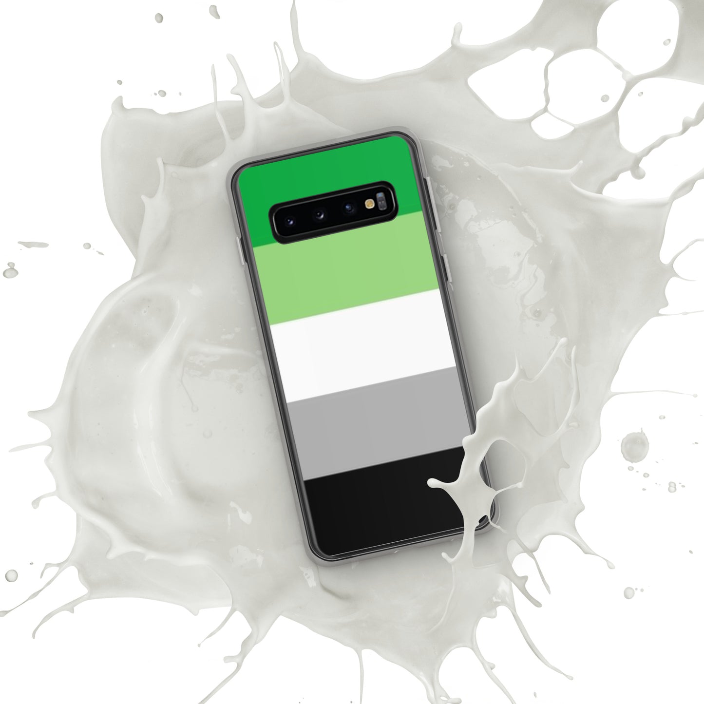 Aromantic Pride Flag Samsung Case