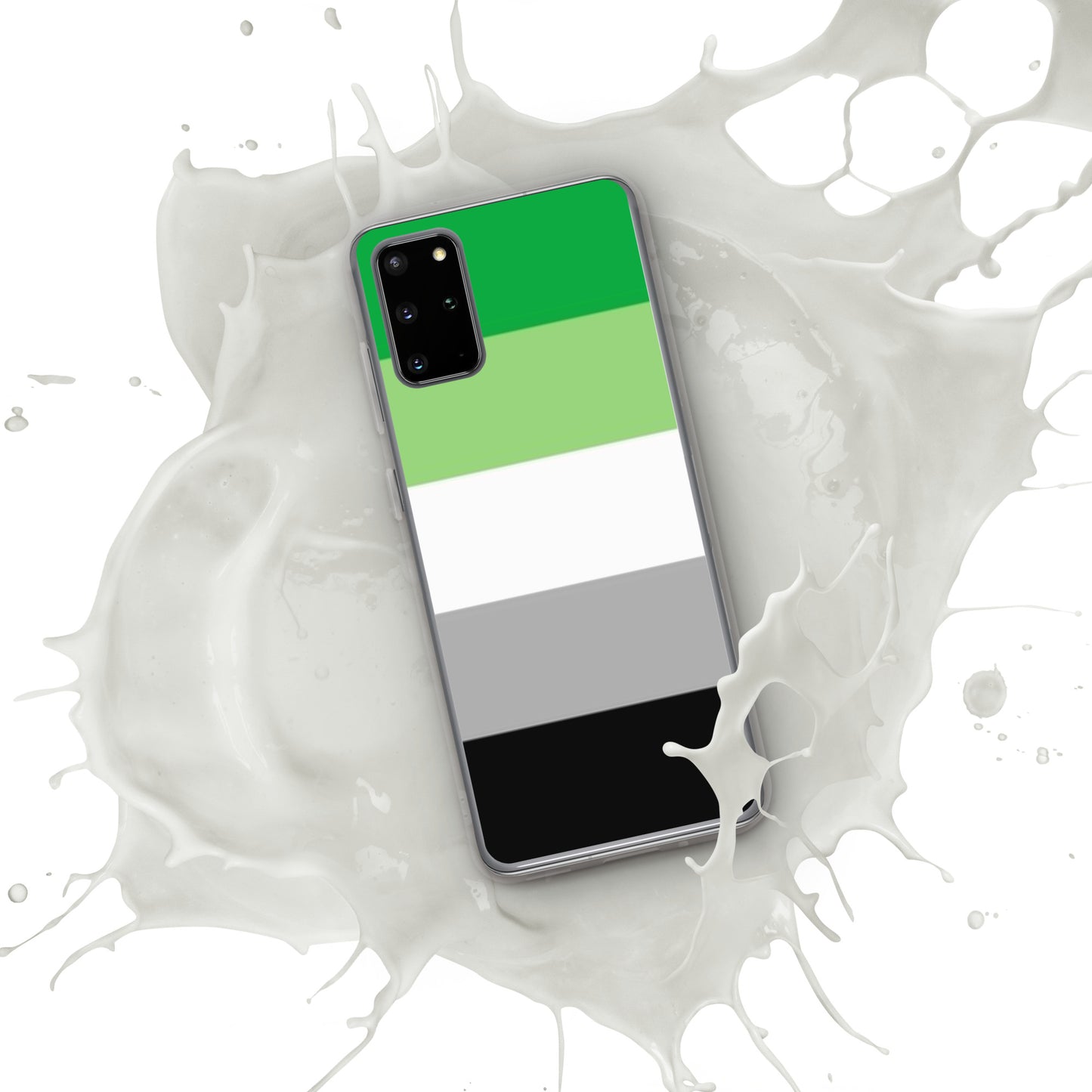 Aromantic Pride Flag Samsung Case