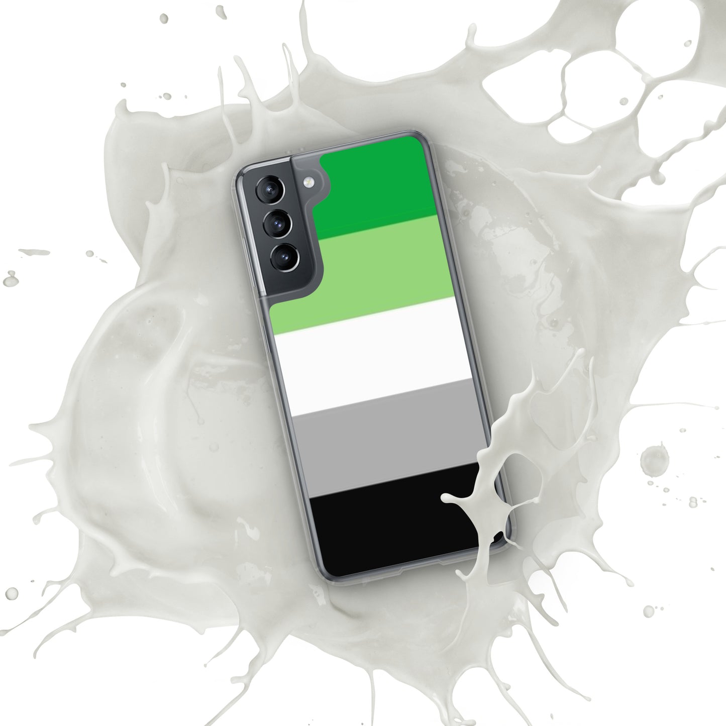 Aromantic Pride Flag Samsung Case