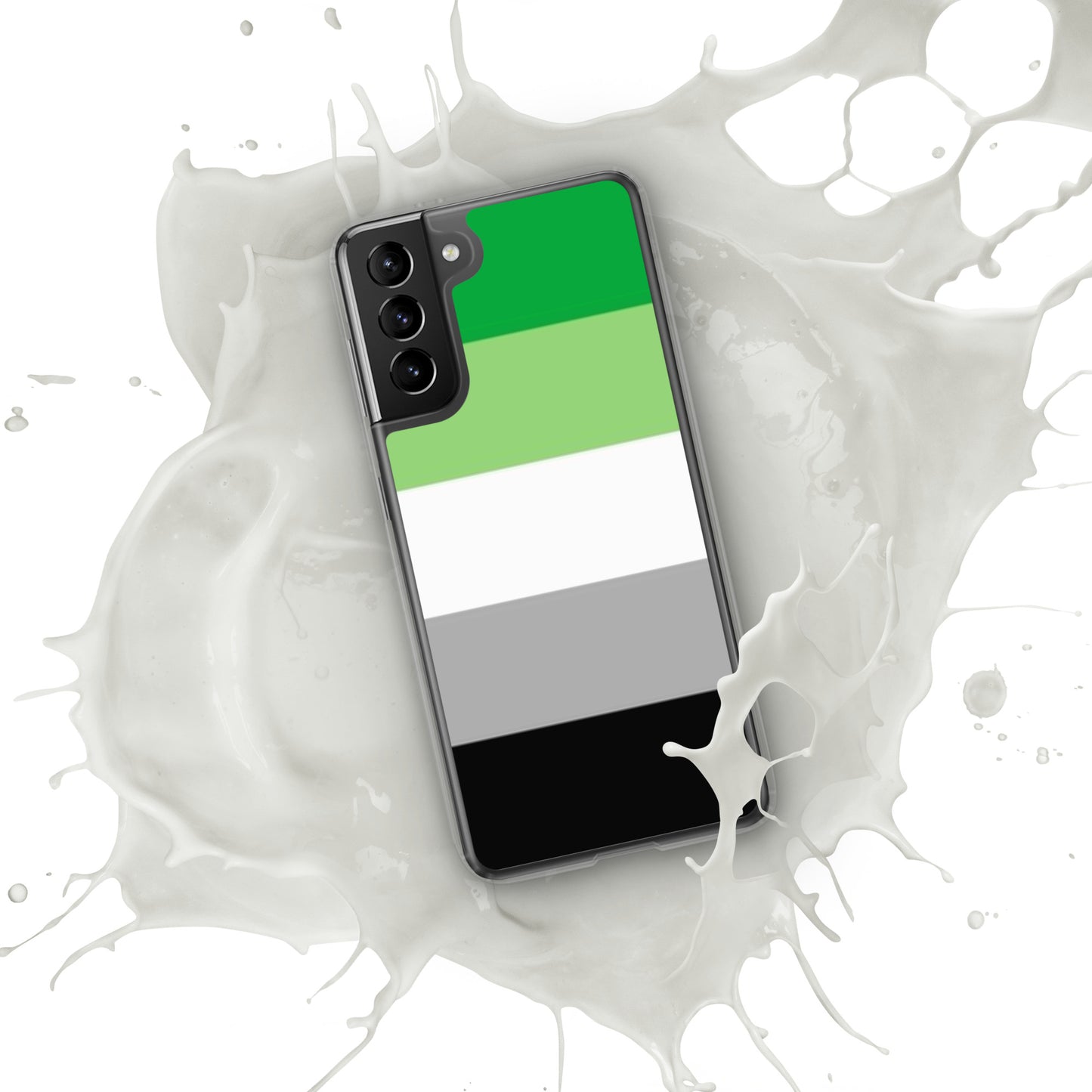 Aromantic Pride Flag Samsung Case