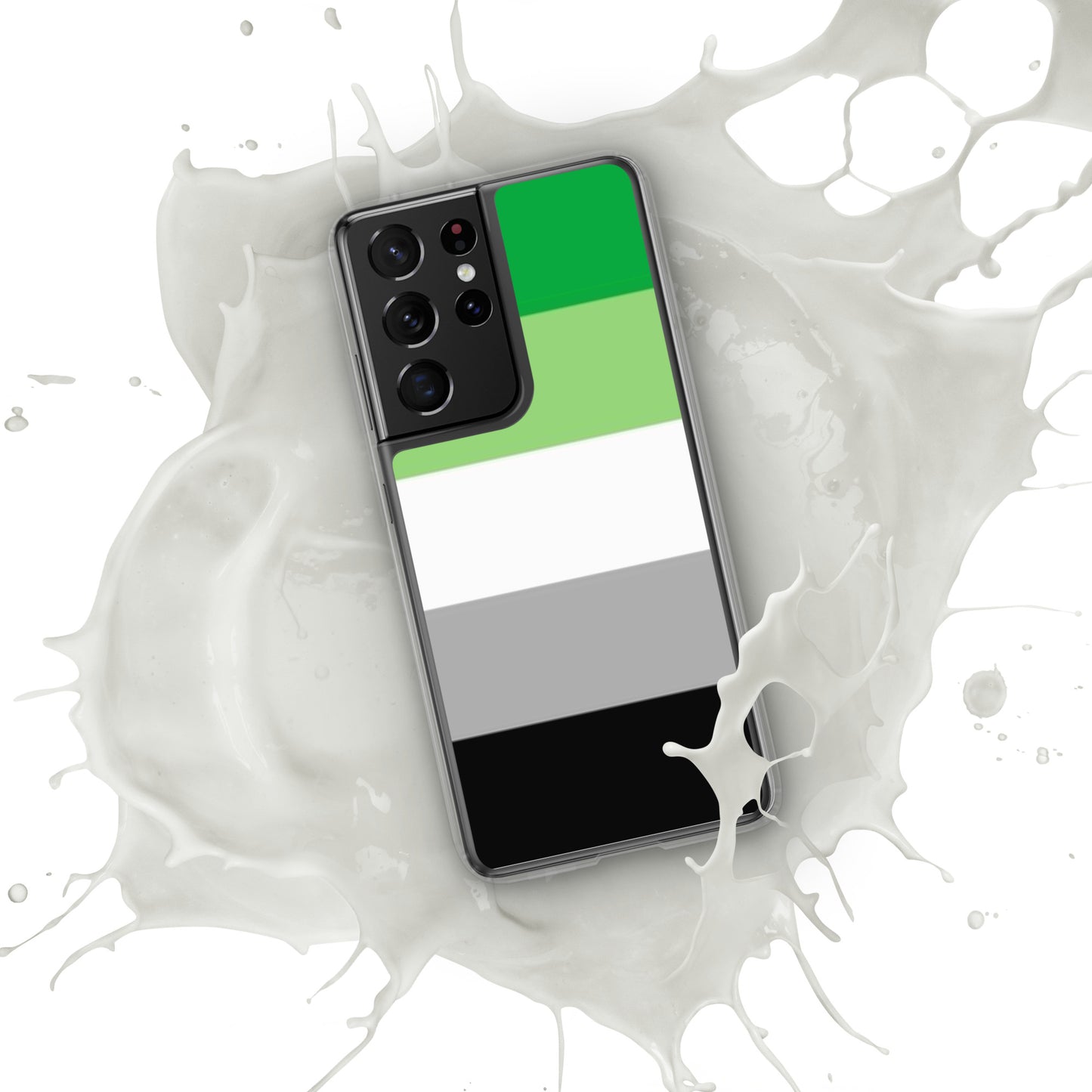 Aromantic Pride Flag Samsung Case