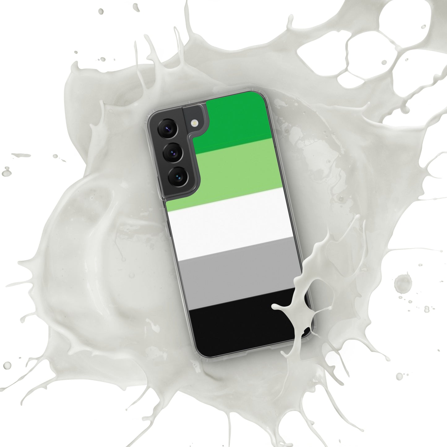 Aromantic Pride Flag Samsung Case