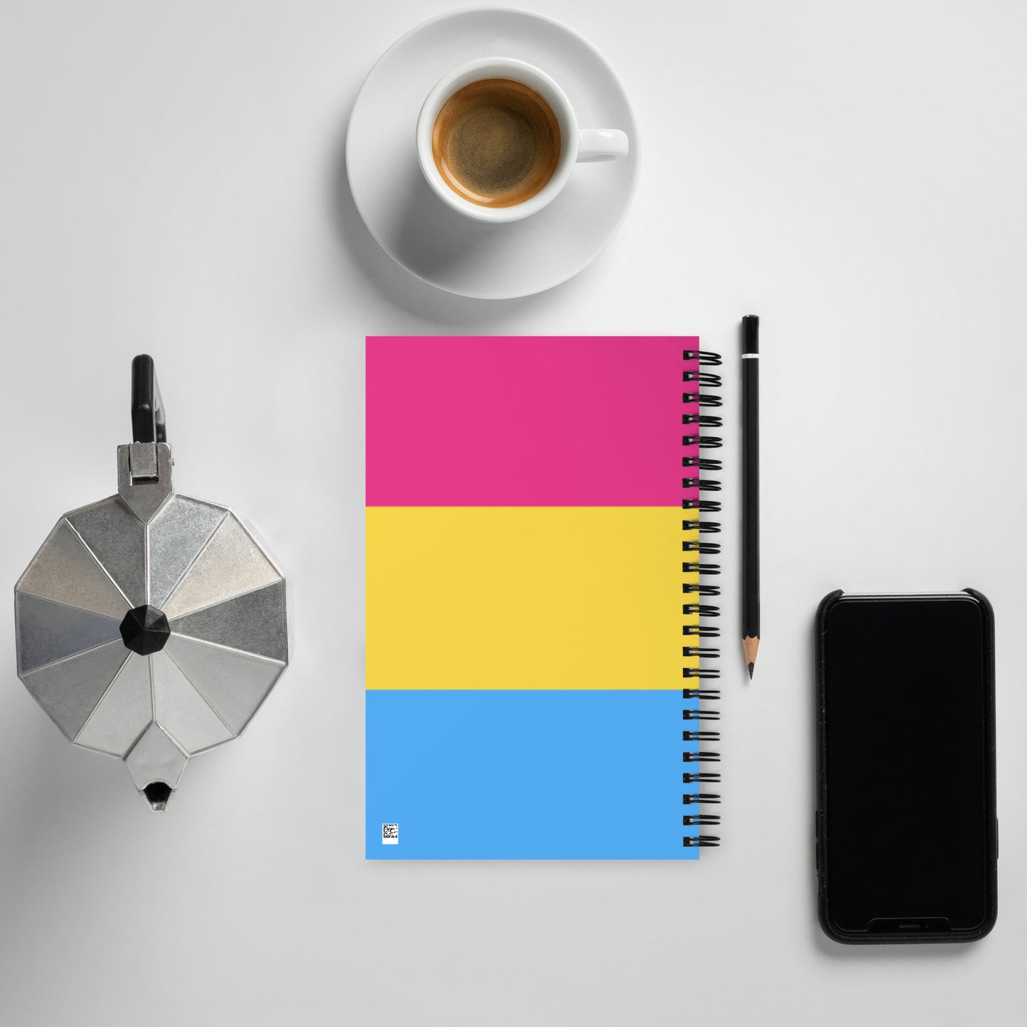 Pansexual Pride Flag Notebook