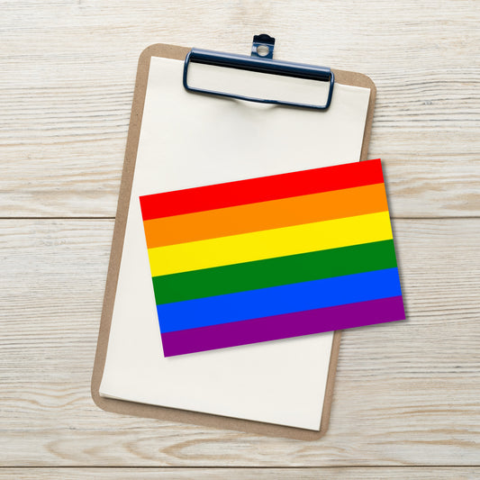 Pride Flag Standard Postcard