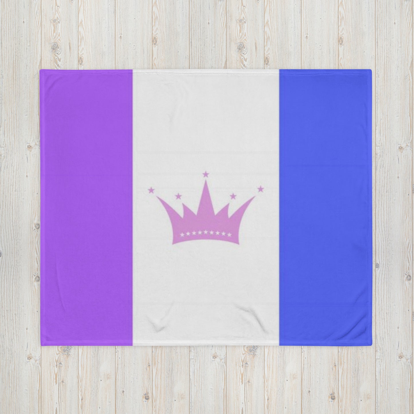 Drag Pride Flag Throw Blanket