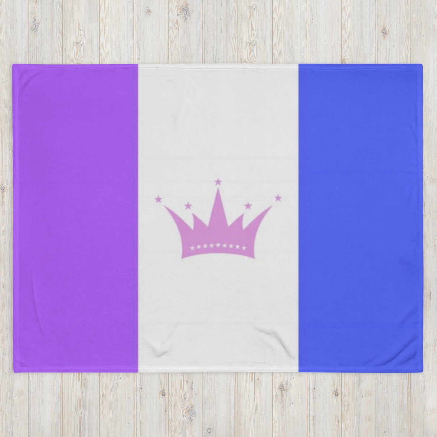 Drag Pride Flag Throw Blanket