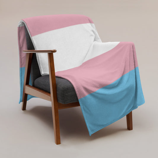 Transgender Pride FlagThrow Blanket