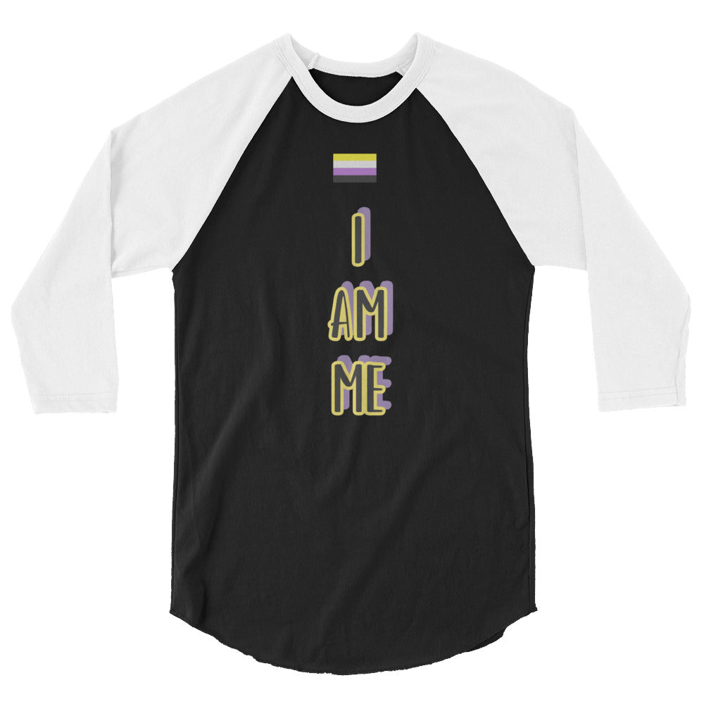 Non-BInary 3/4 Sleeve Raglan Shirt