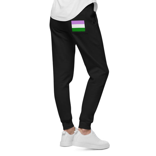 Genderqueer Pride Flag Fleece Sweatpants