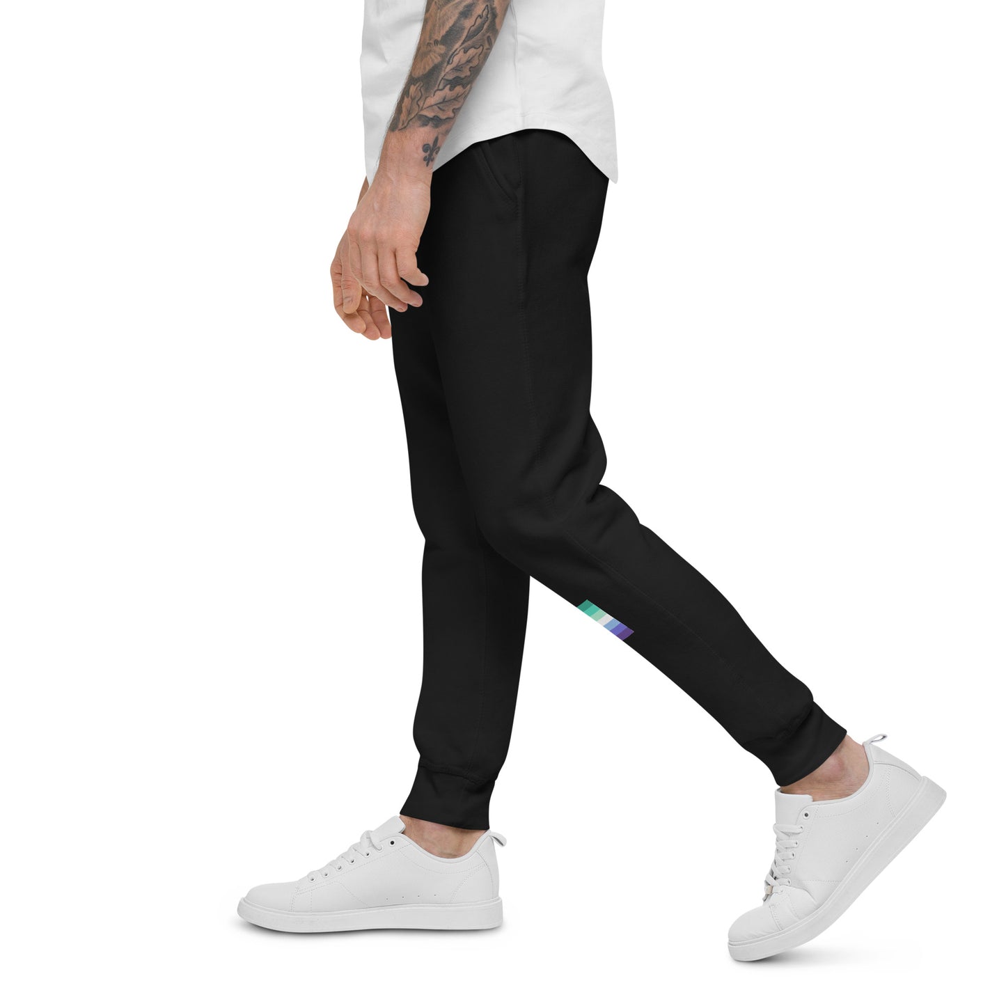 Gay Men's Pride Flag Fleece Sweatpants