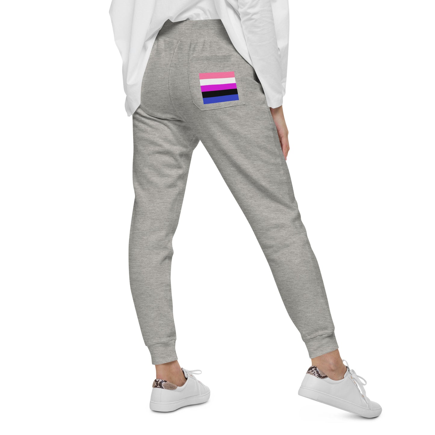 Genderfluid Pride Flag Fleece Sweatpants