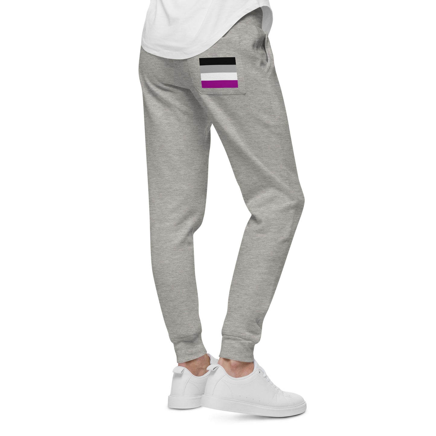 Asexual Pride Flag Fleece Sweatpants