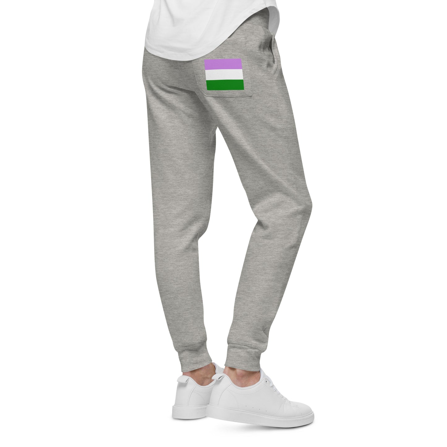 Genderqueer Pride Flag Fleece Sweatpants