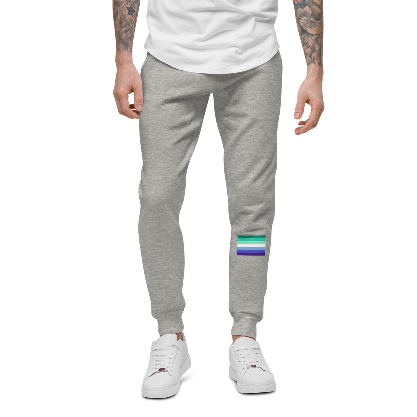 Gay Men's Pride Flag Fleece Sweatpants