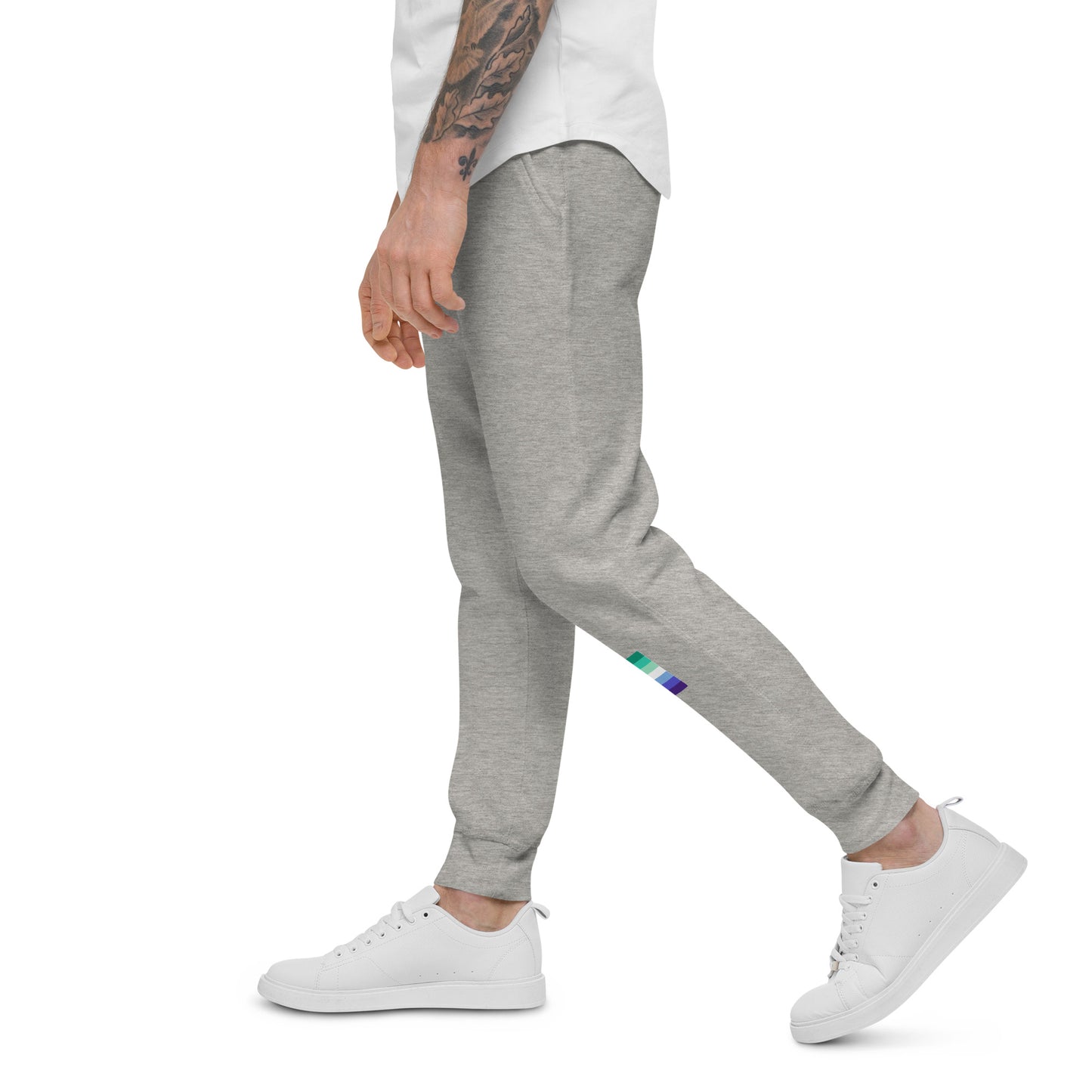 Gay Men's Pride Flag Fleece Sweatpants