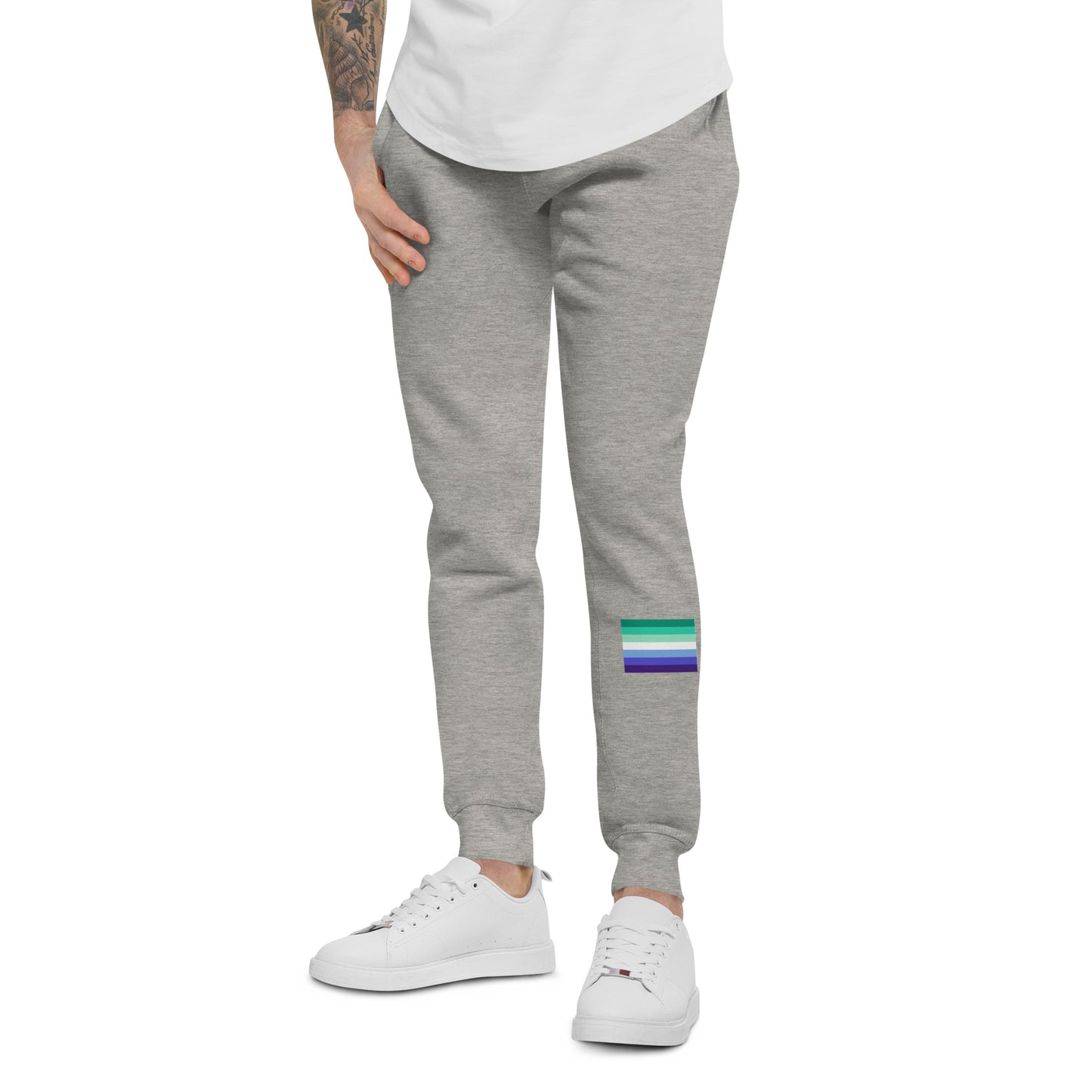 Gay Men's Pride Flag Fleece Sweatpants