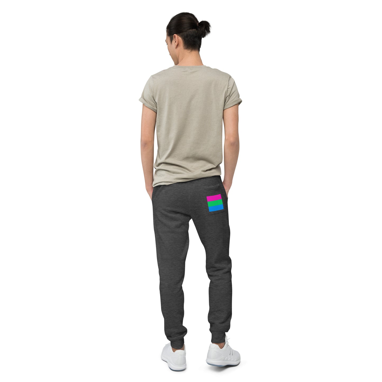 Polysexual Pride Flag Fleece Sweatpants