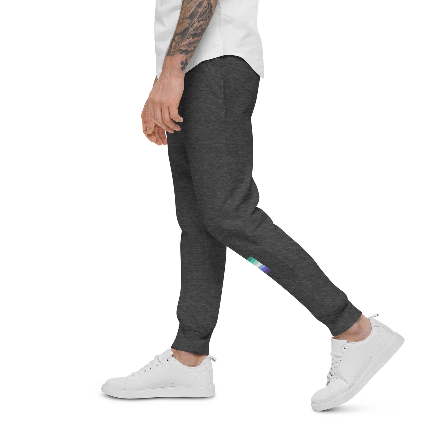 Gay Men's Pride Flag Fleece Sweatpants