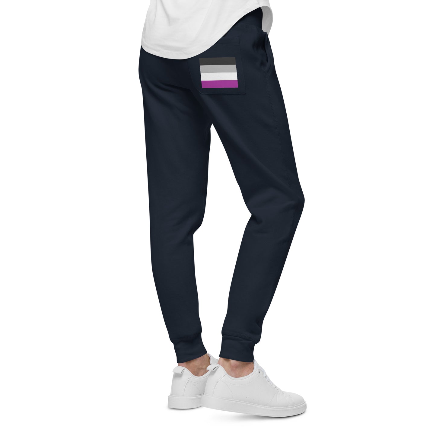 Asexual Pride Flag Fleece Sweatpants