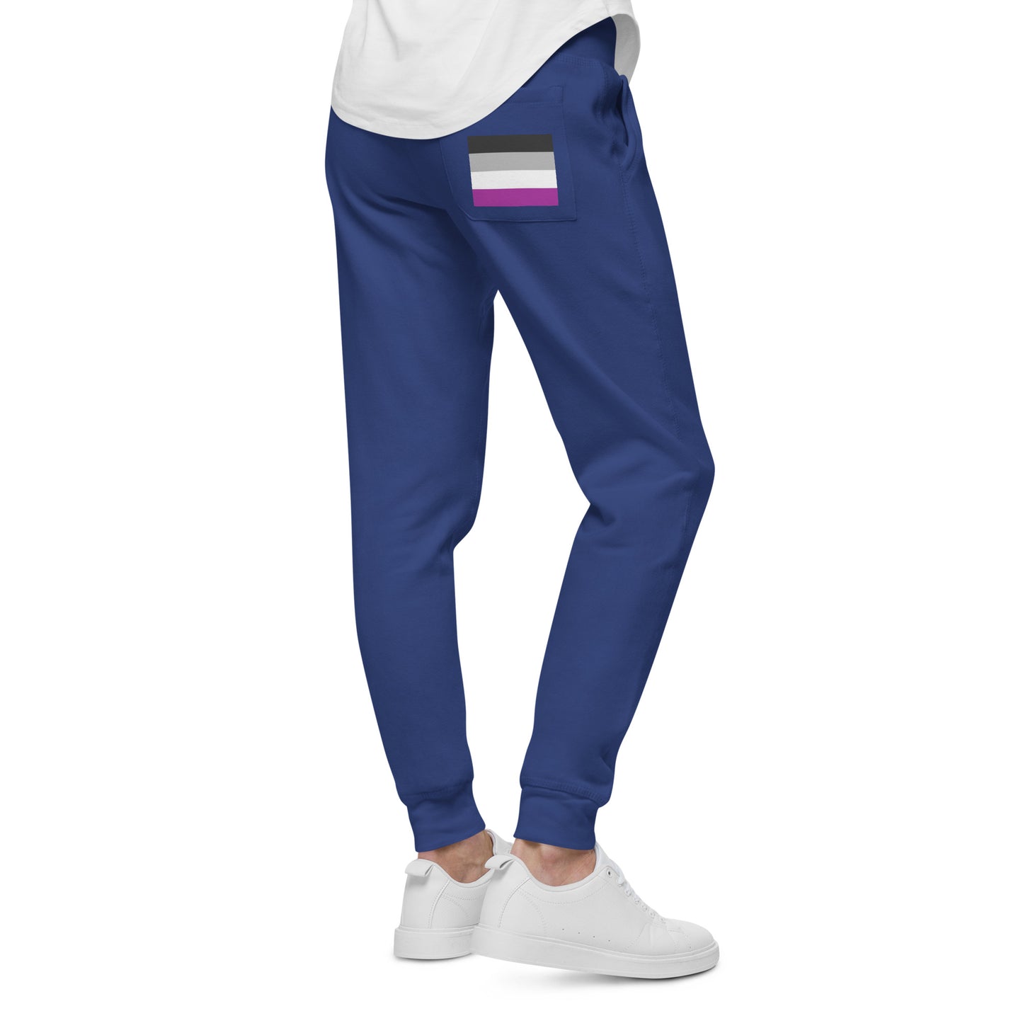 Asexual Pride Flag Fleece Sweatpants