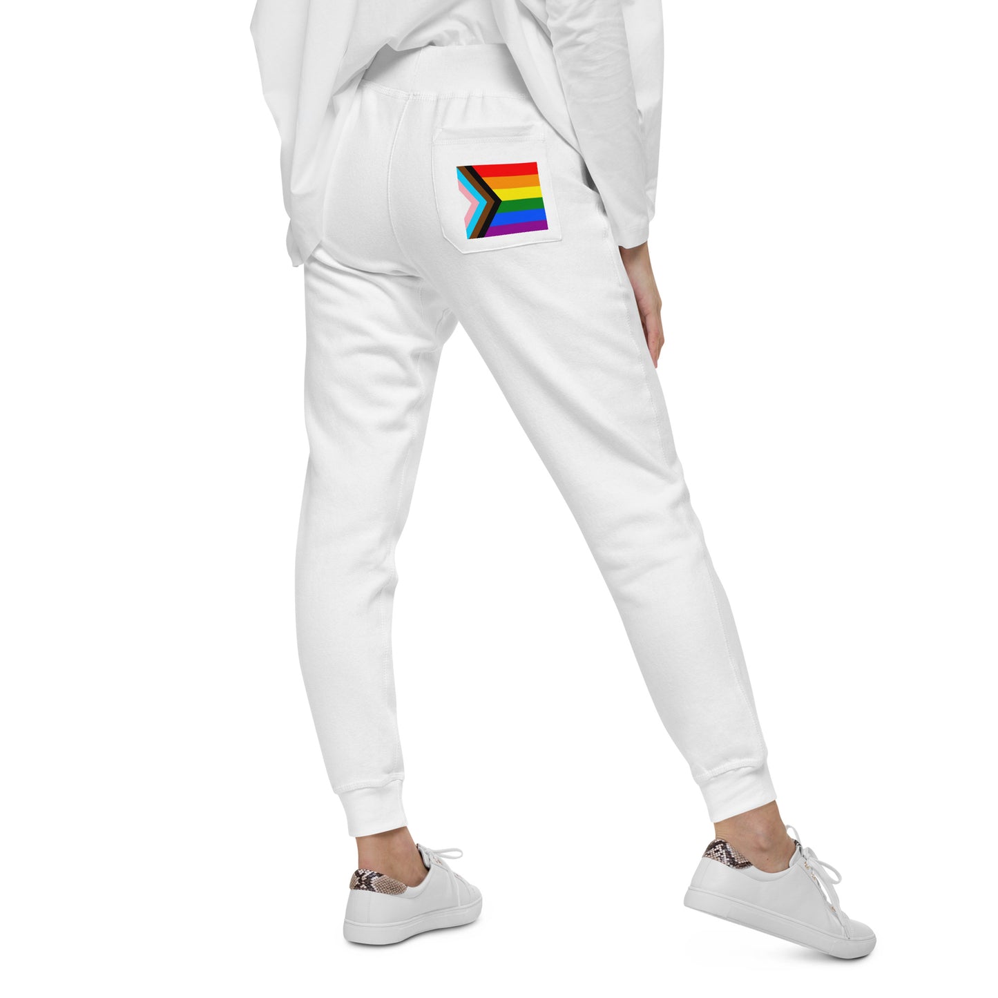 Progress Pride Flag Fleece Sweatpants