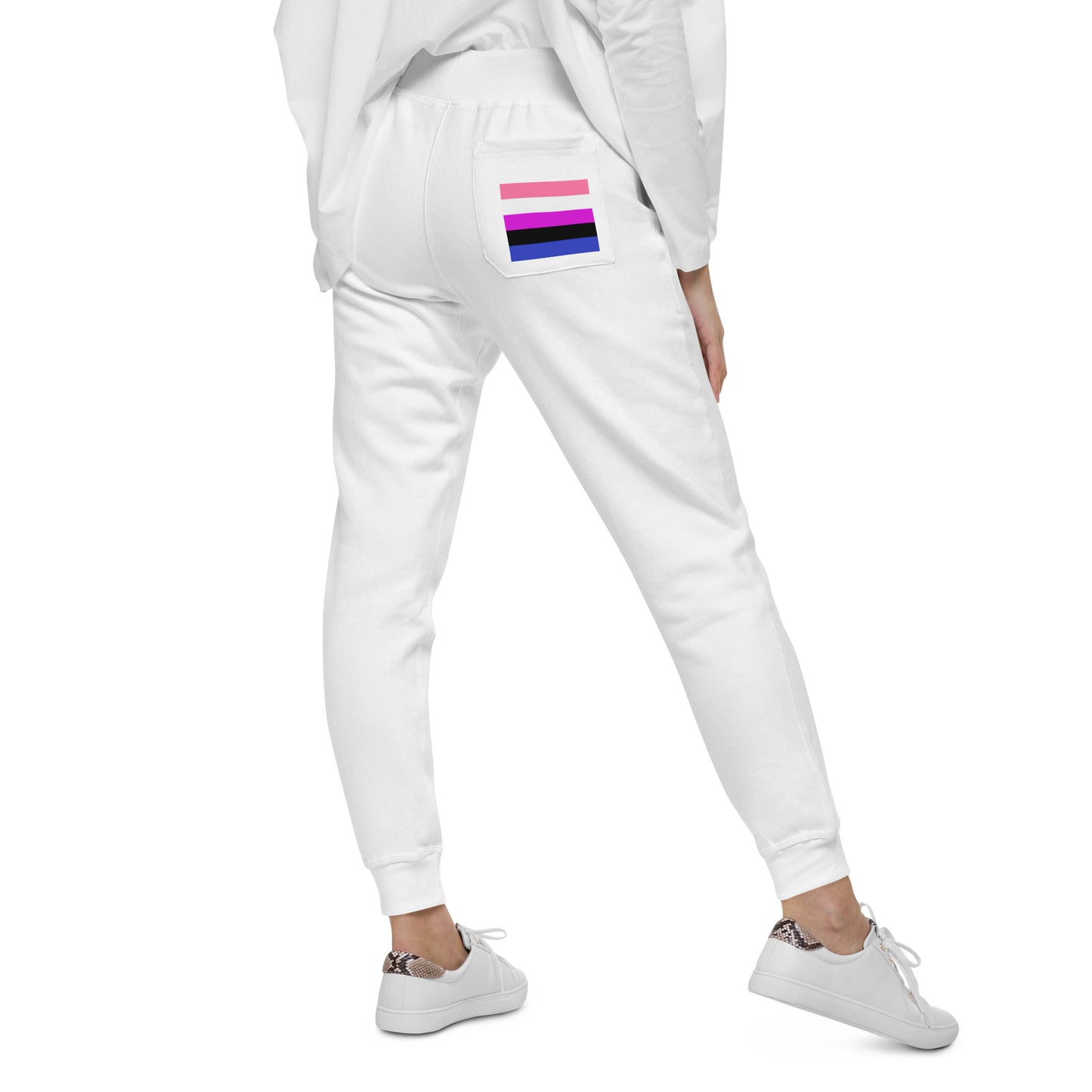 Genderfluid Pride Flag Fleece Sweatpants