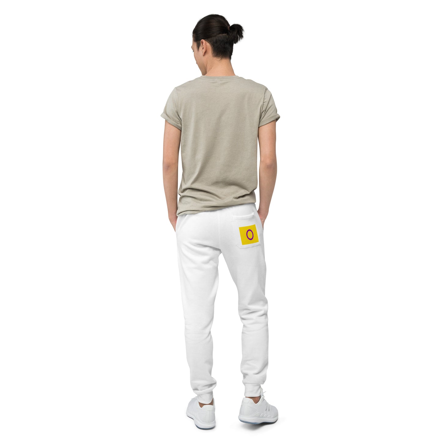 Intersex Pride Flag Fleece Sweatpants