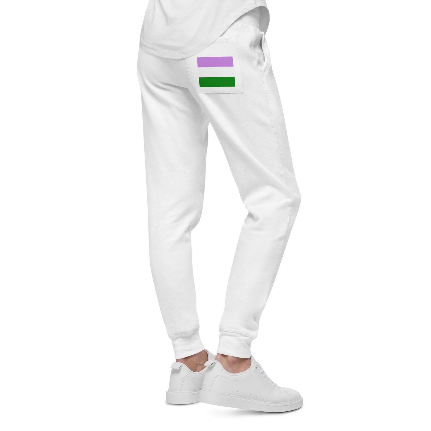 Genderqueer Pride Flag Fleece Sweatpants