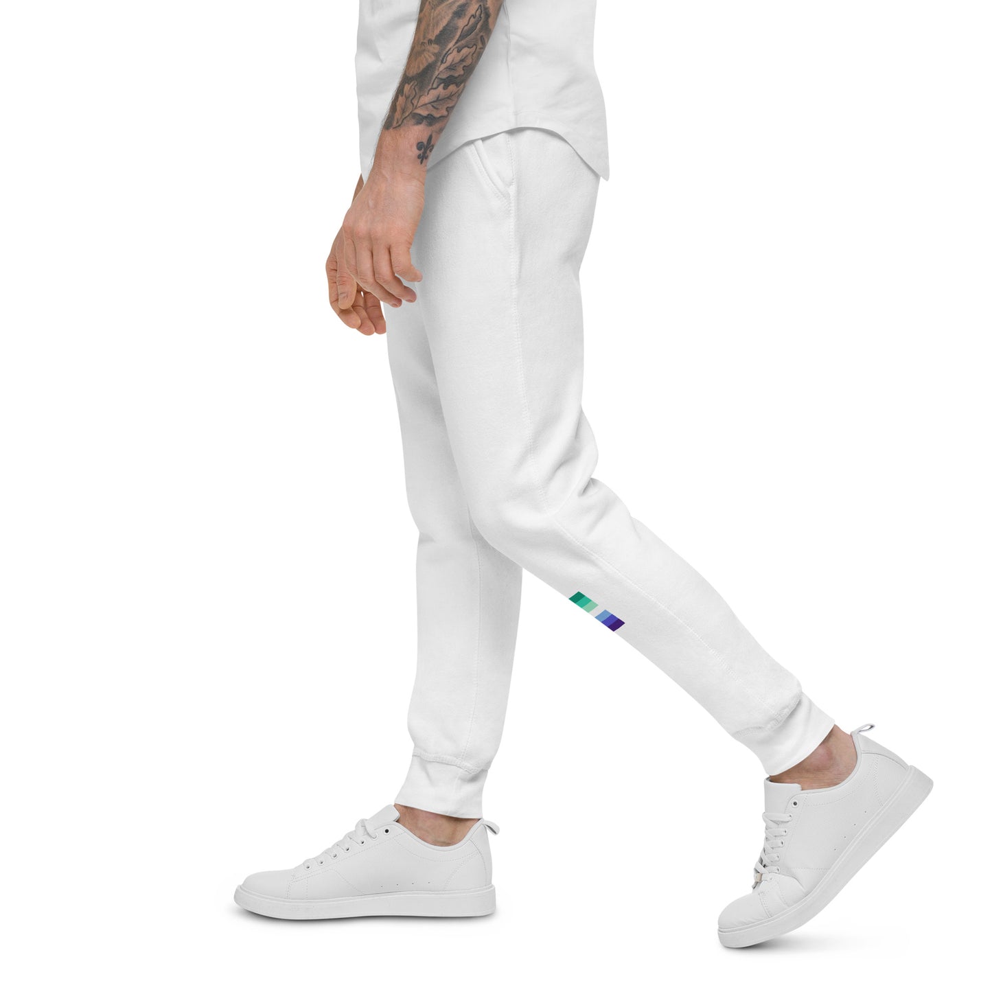 Gay Men's Pride Flag Fleece Sweatpants