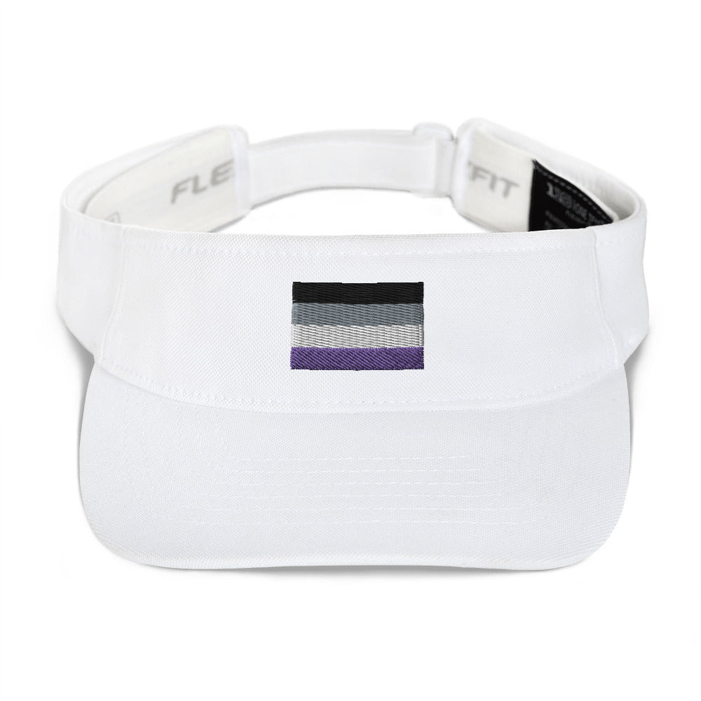 Asexual Pride Flag Visor