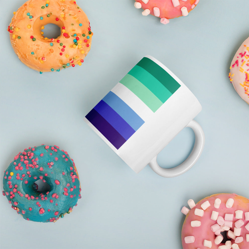 Gay Men's Pride Flag Mug