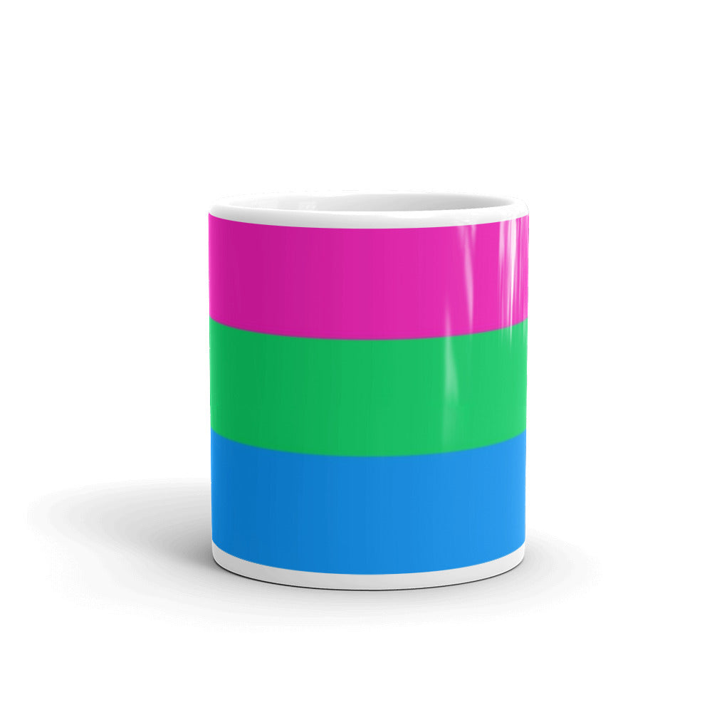 Polysexual Pride Flag Mug