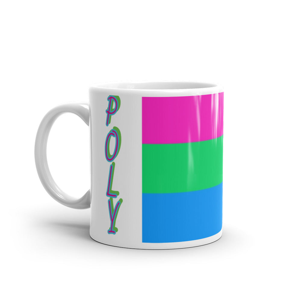 Polysexual Pride Flag Mug