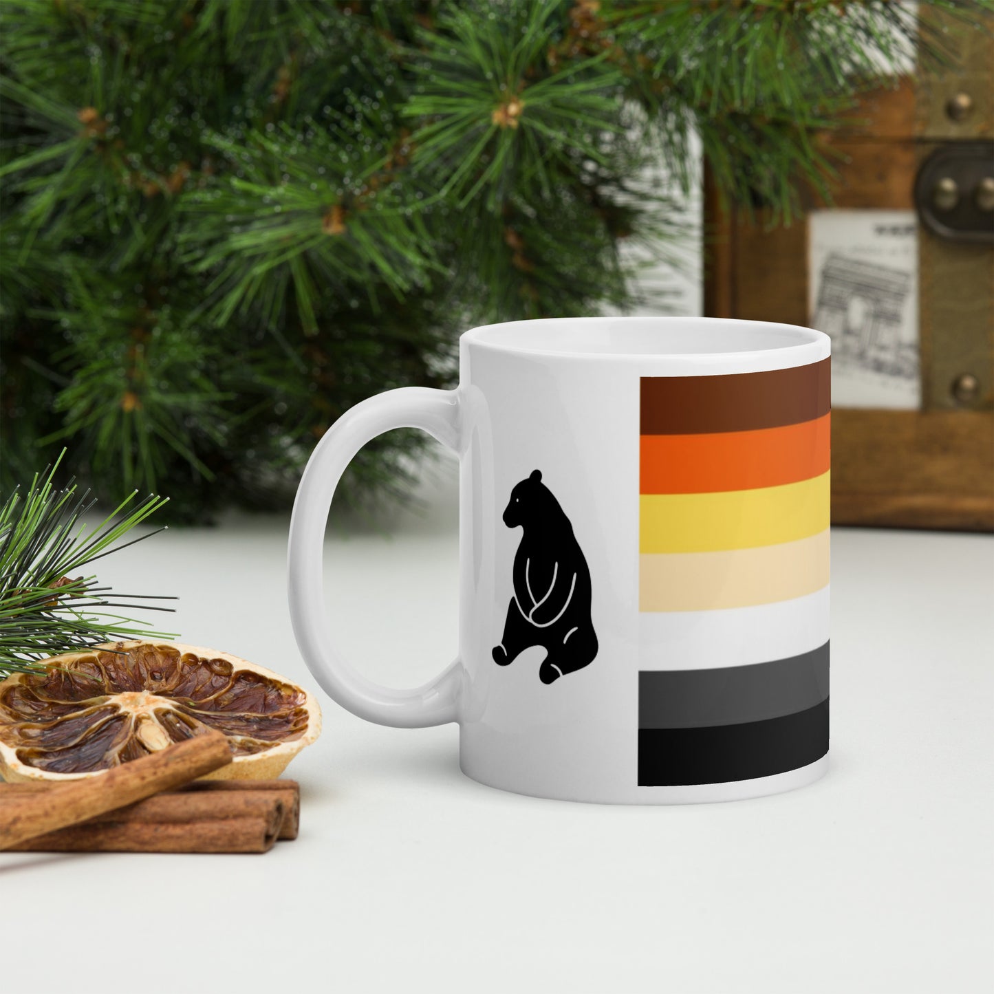 Bear Brotherhood Pride Flag Mug