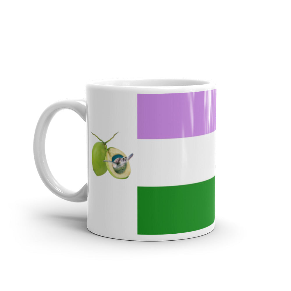 Genderqueer Pride Flag Mug