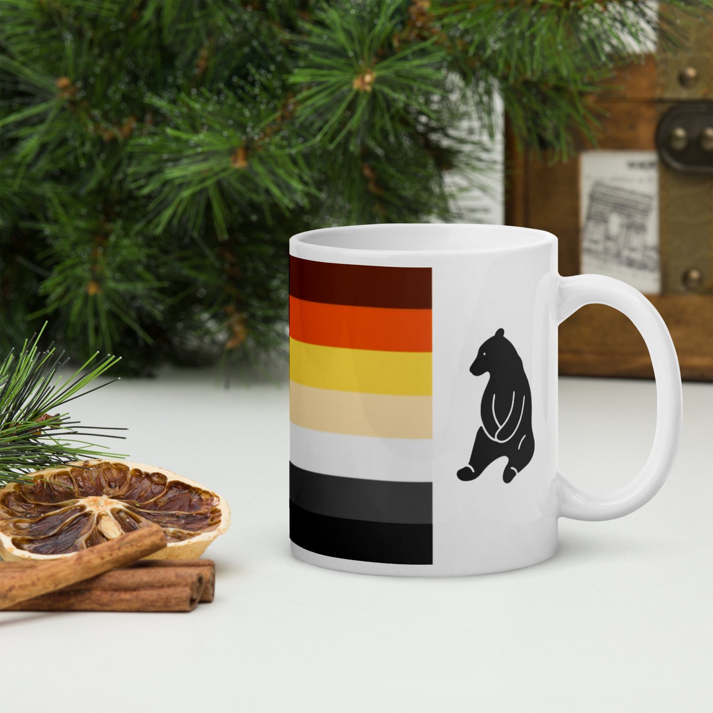 Bear Brotherhood Pride Flag Mug