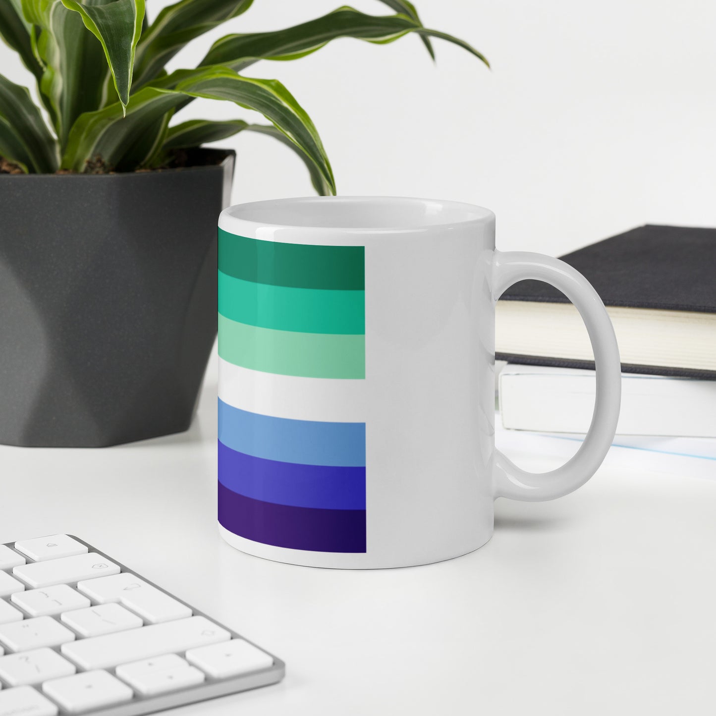 Gay Men's Pride Flag Mug