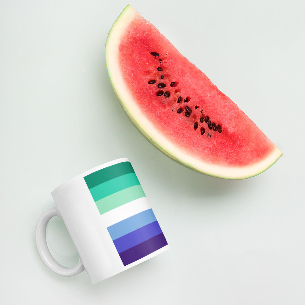 Gay Men's Pride Flag Mug