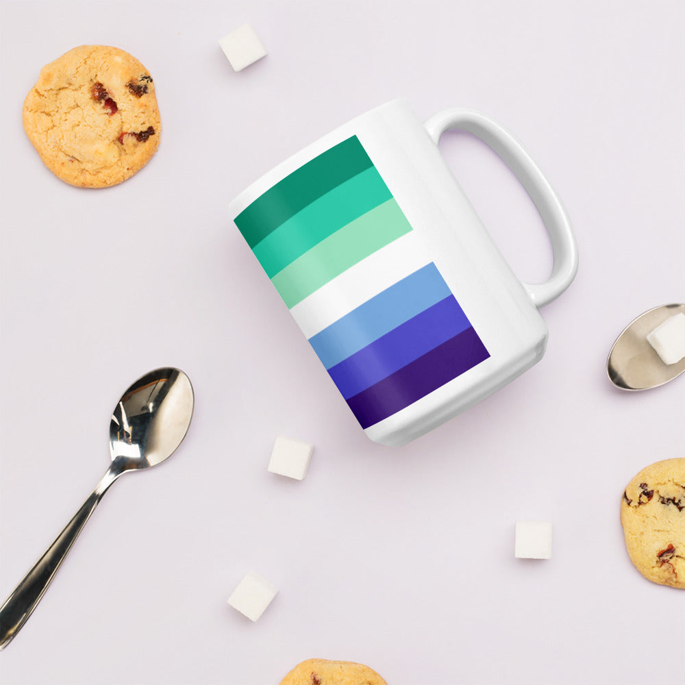 Gay Men's Pride Flag Mug