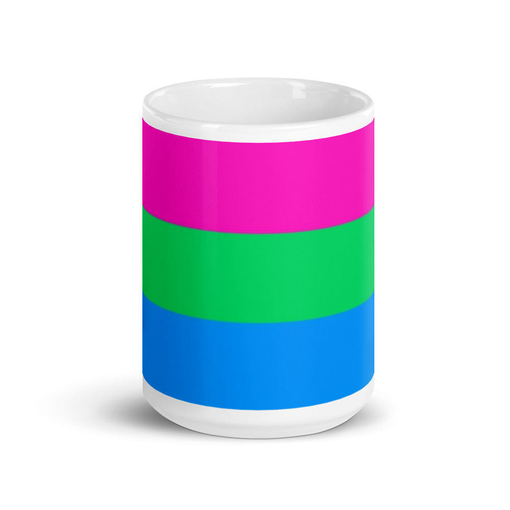 Polysexual Pride Flag Mug