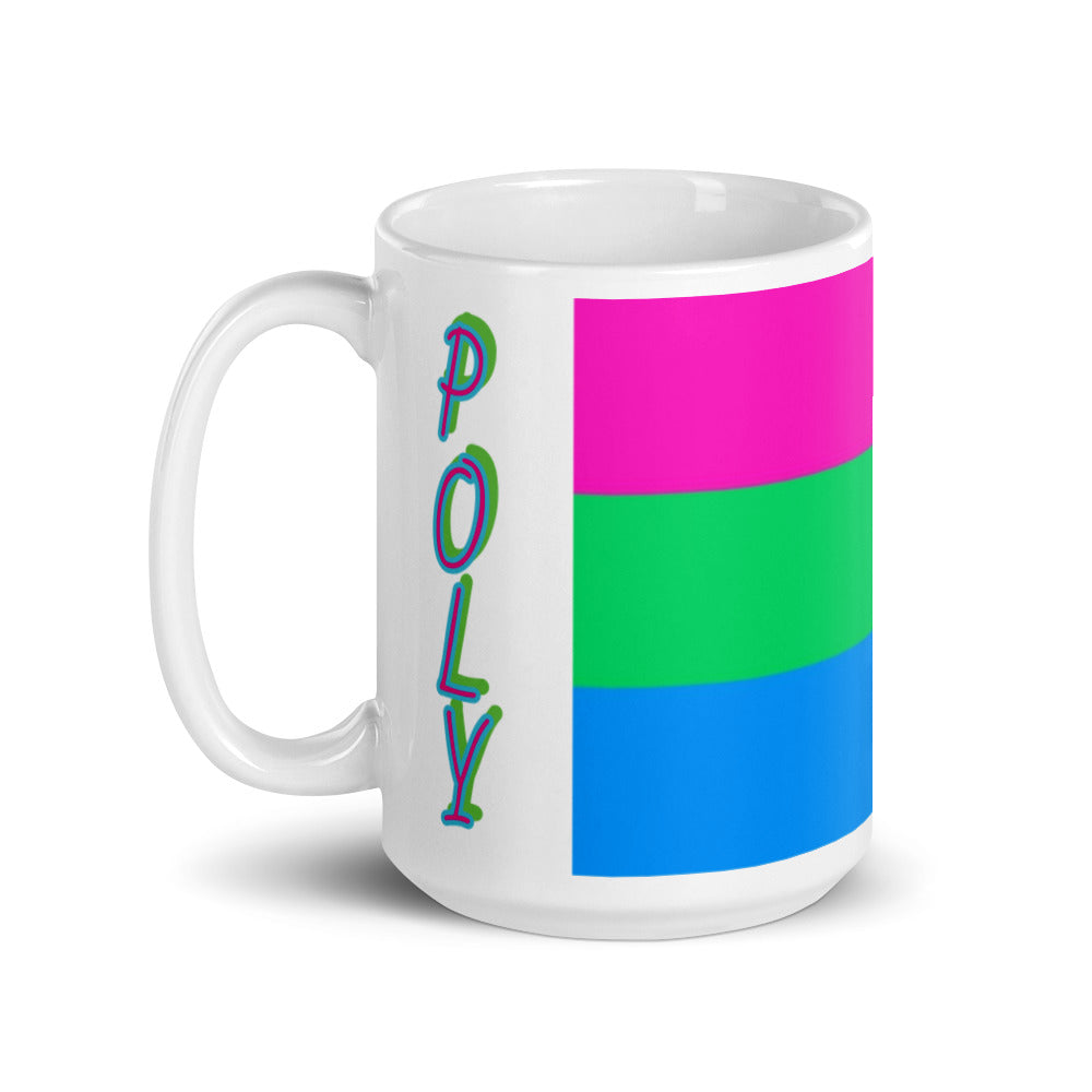 Polysexual Pride Flag Mug