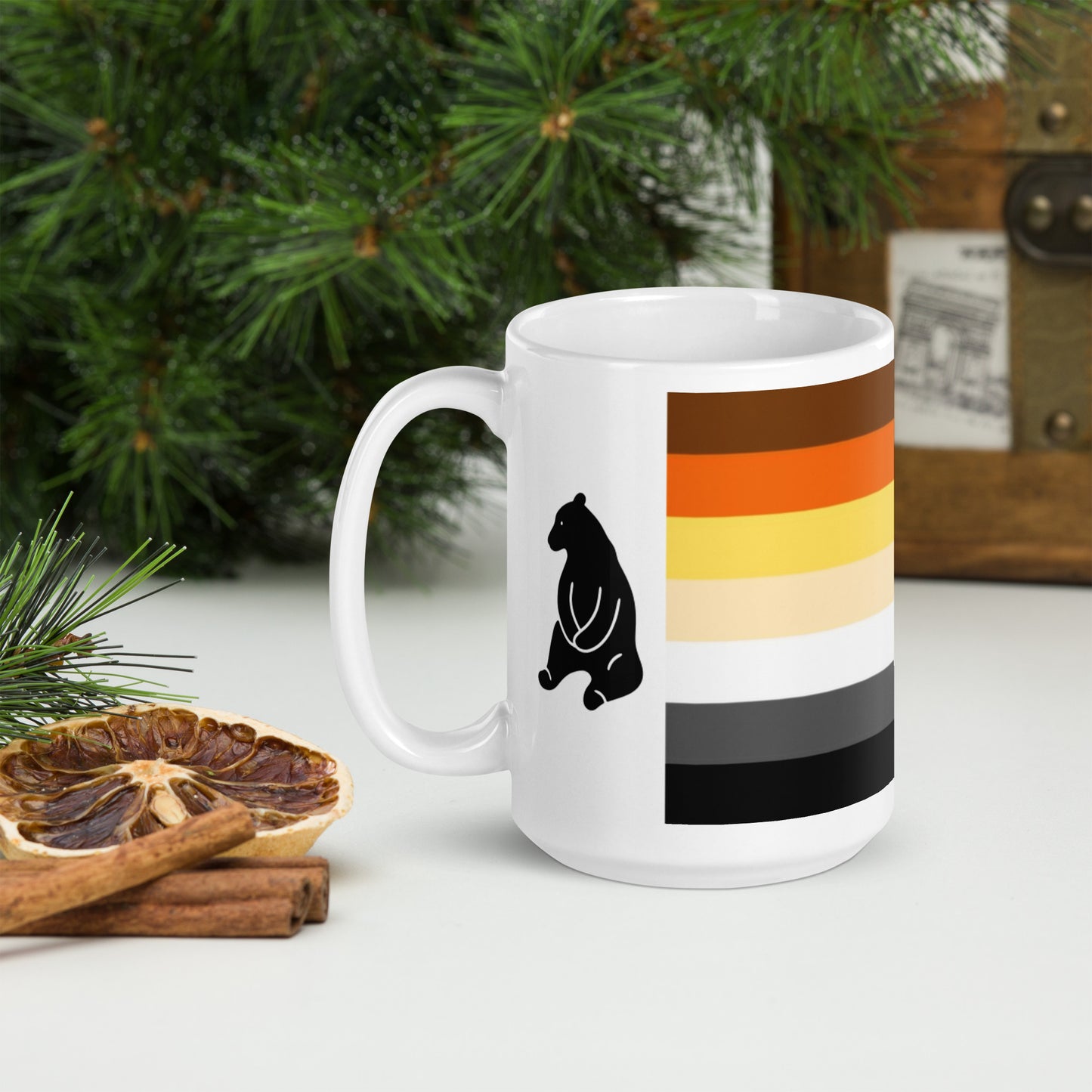 Bear Brotherhood Pride Flag Mug