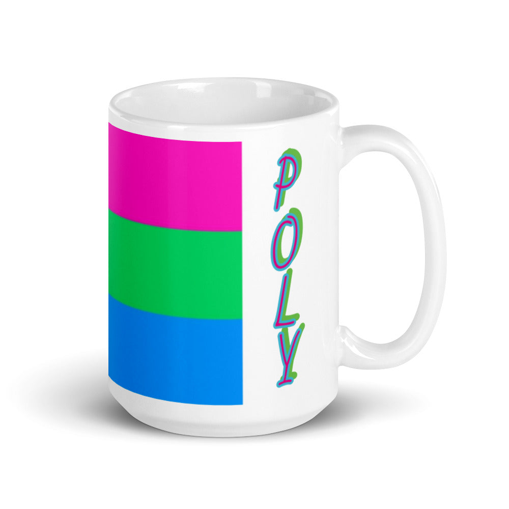 Polysexual Pride Flag Mug